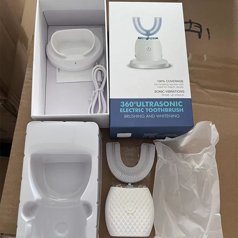 Smart Electric Toothbrush USB Rechargeable U-shaped Tooth