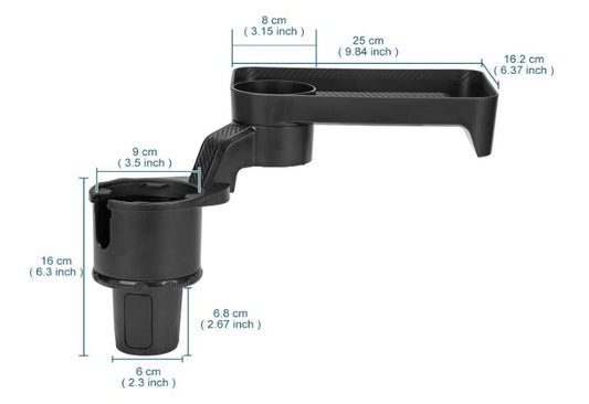 2-in-1 Car Cup Holder 72.00 SAR